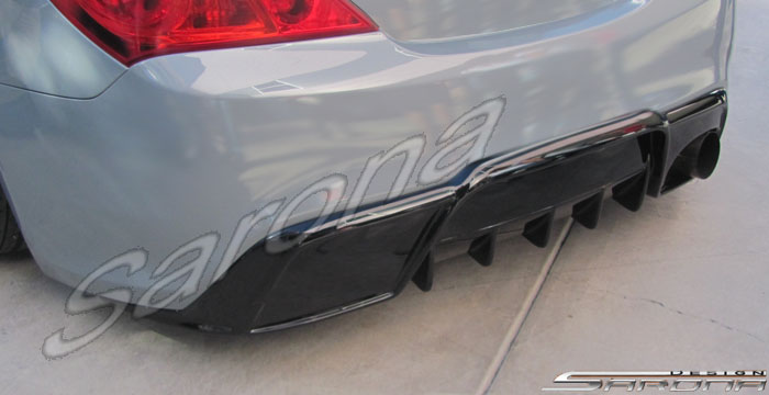 Custom Hyundai Genesis Coupe  Rear Lip/Diffuser (2010 - 2016) - Call for price (Part #HY-007-RA)